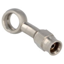 20° AN3 / 11,2 (=AN4 Hål) Banjo Rostfritt QSP